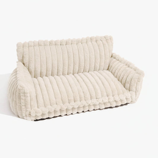 Snoozy Dream - Orthopaedic dog cushion with neck support & fluffy comfort