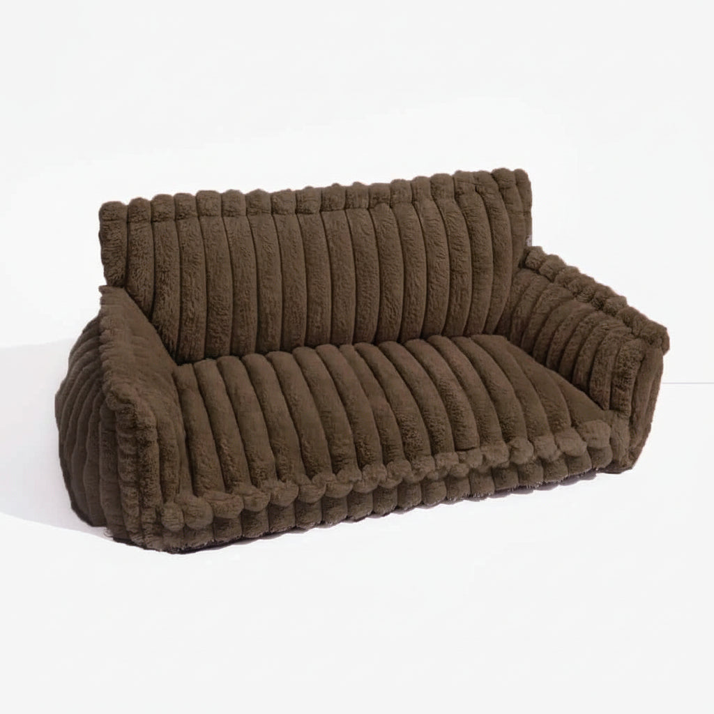 Snoozy Dream - Orthopaedic dog cushion with neck support & fluffy comfort
