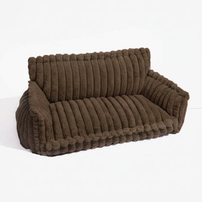 Snoozy Dream - Orthopaedic dog cushion with neck support & fluffy comfort