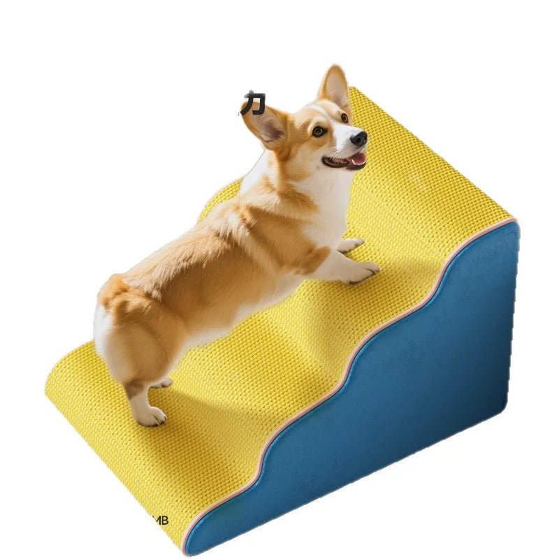 ASCENDURA – Premium dog ramp made of memory foam with removable cover