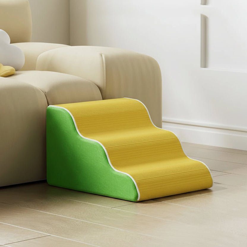 ASCENDURA – Premium dog ramp made of memory foam with removable cover