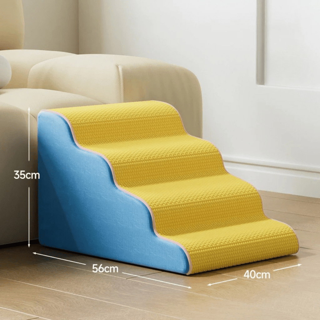 ASCENDURA – Premium dog ramp made of memory foam with removable cover