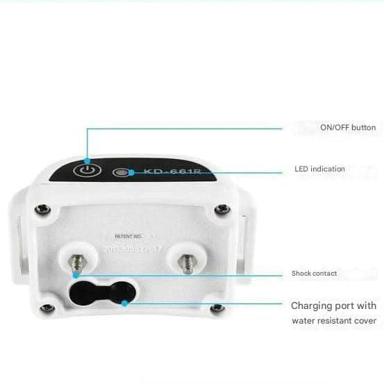 FETCHGUARD – Wireless Pet Fence with Sound & Vibration Warnings