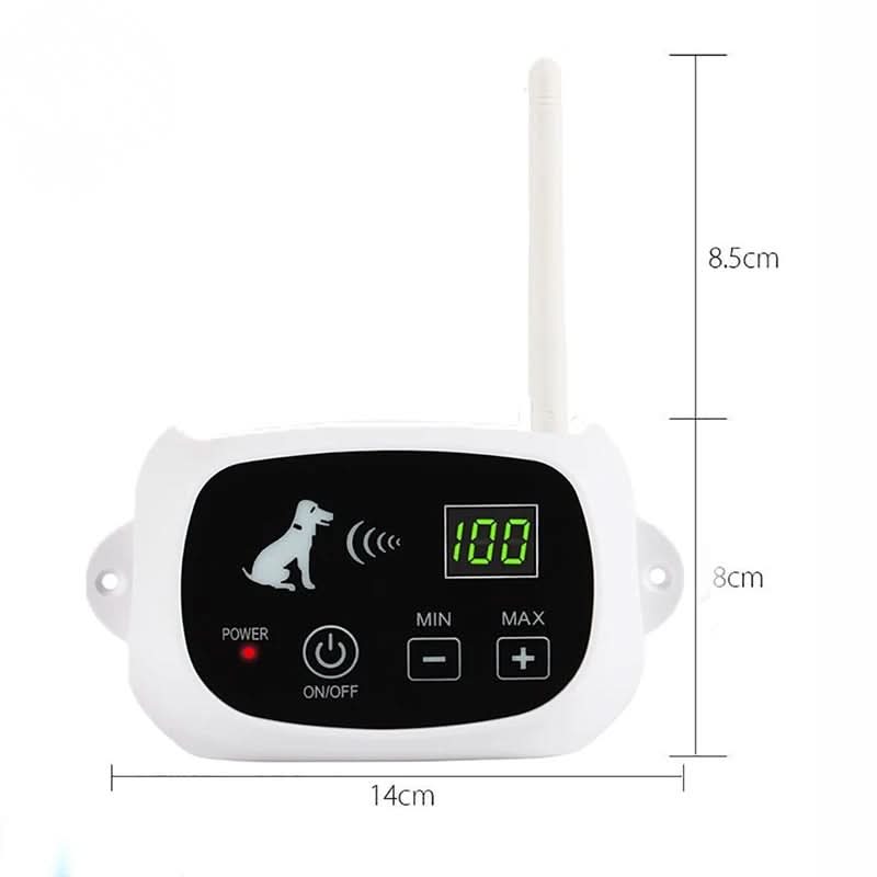 FETCHGUARD – Wireless Pet Fence with Sound & Vibration Warnings