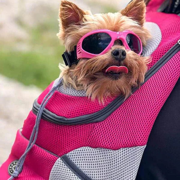 FURTRAVEL – Ventilated Pet Carrier Backpack with Adjustable Straps and Secure Safety Hook