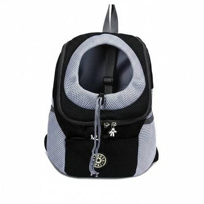 FURTRAVEL – Ventilated Pet Carrier Backpack with Adjustable Straps and Secure Safety Hook