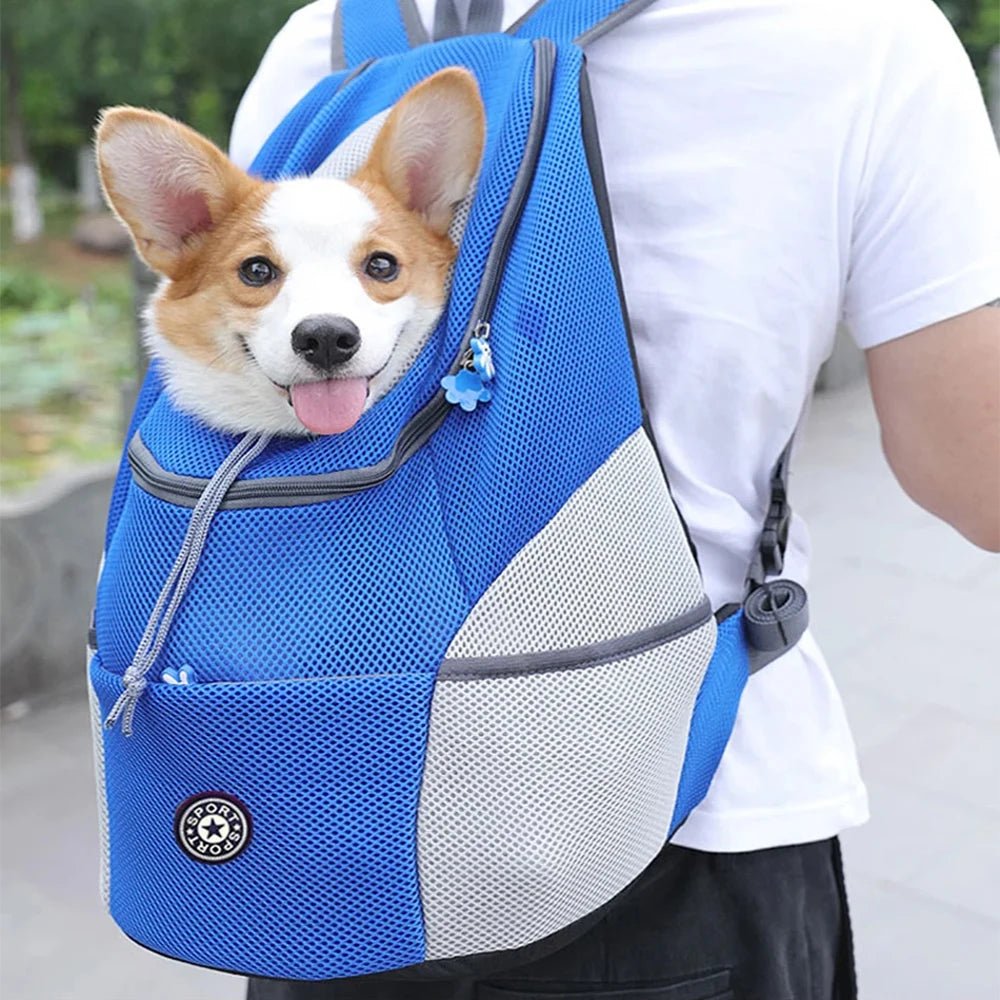 FURTRAVEL – Ventilated Pet Carrier Backpack with Adjustable Straps and Secure Safety Hook
