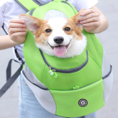 FURTRAVEL – Ventilated Pet Carrier Backpack with Adjustable Straps and Secure Safety Hook