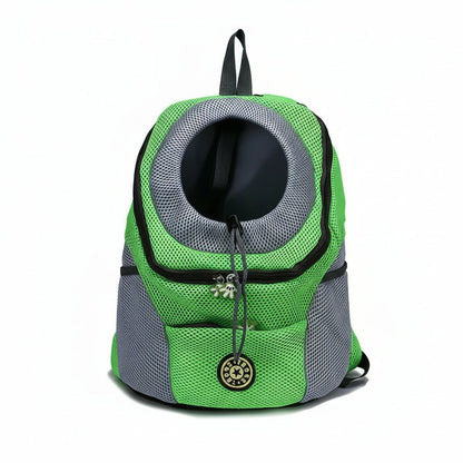 FURTRAVEL – Ventilated Pet Carrier Backpack with Adjustable Straps and Secure Safety Hook