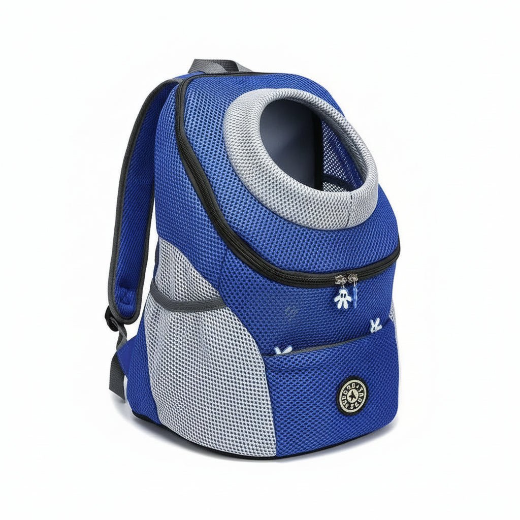 FURTRAVEL – Ventilated Pet Carrier Backpack with Adjustable Straps and Secure Safety Hook