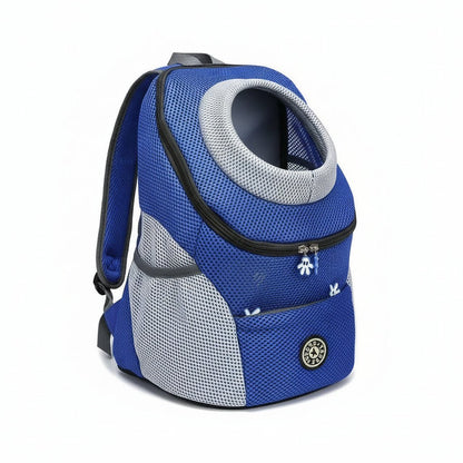FURTRAVEL – Ventilated Pet Carrier Backpack with Adjustable Straps and Secure Safety Hook