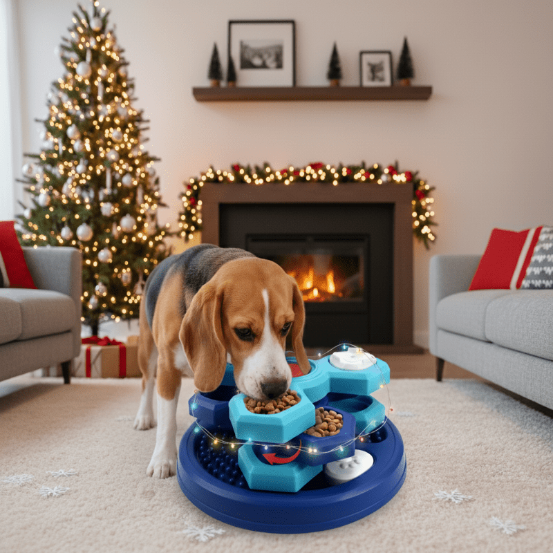 FEED FUNNEL – Interactive feeding puzzle for mental concentration