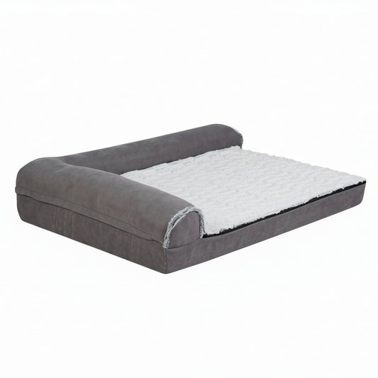 PAWZONE – L-shaped Orthopedic Foam Dog Bed