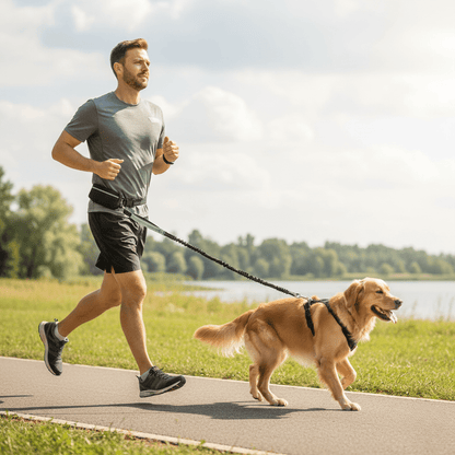 PAWRUNNER COMFORT LEASH – Padded, Hands-Free Dog Leash for Training & Walks