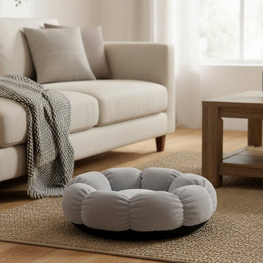 PAWFLORA – Cat Bed in Flower Shape for Deep Sleep and Relaxation