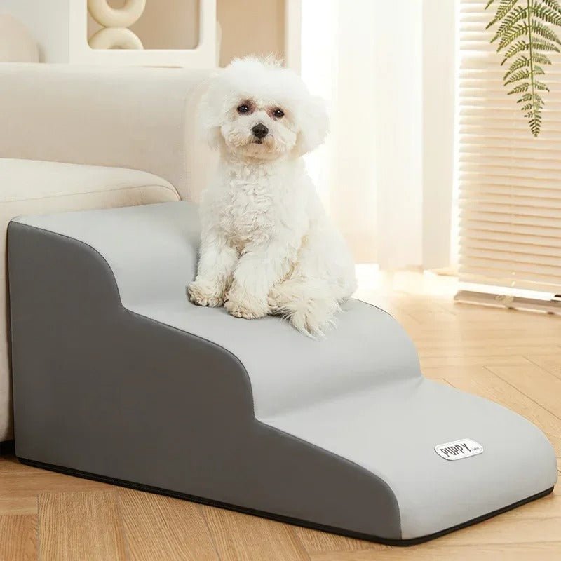 FURASCEND – Pet Bed Step Ladder with Non-Slip Steps for Small Dogs and Cats