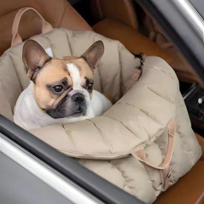 PAWPURSE – Lightweight dog carrier bag with warm lining & safety belt for on the go