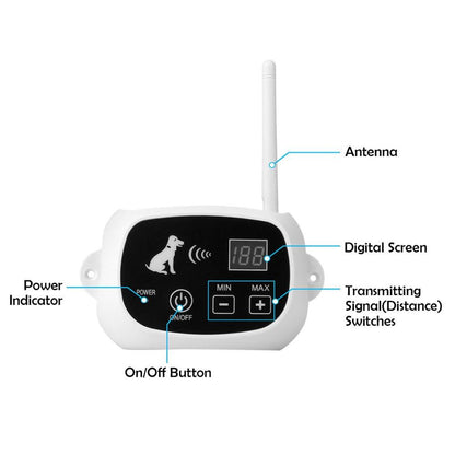 PERIMIPET – Wireless Dog Fence with Training Mode for Safe Freedom Outdoors