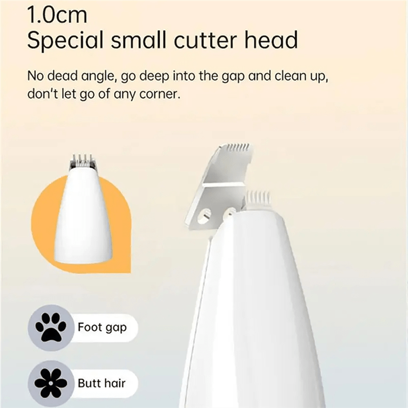 PetGroom Pro - 4-in-1 pet trimmer (coat & claw care in one device)
