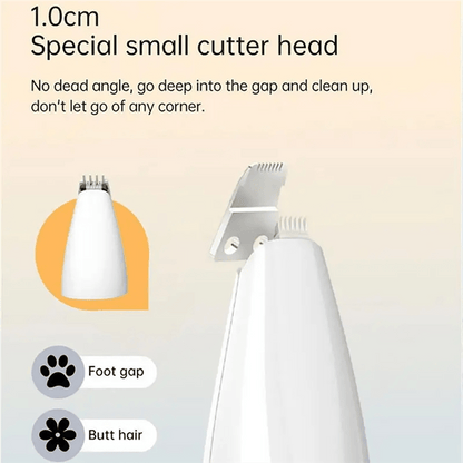 PetGroom Pro - 4-in-1 pet trimmer (coat & claw care in one device)