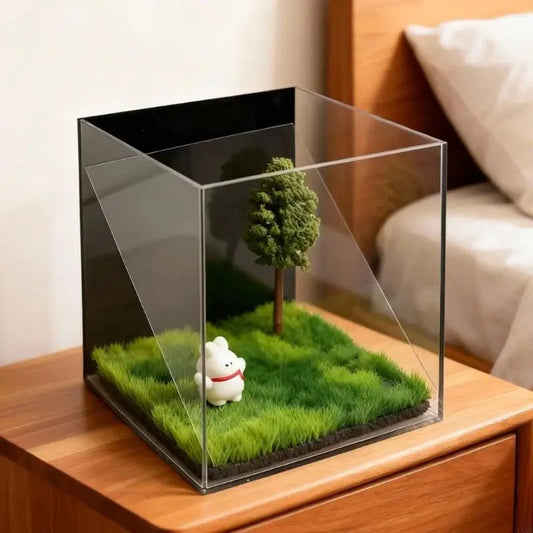 HOLOPET – Acrylic Memory Box for Pets with Holographic Look