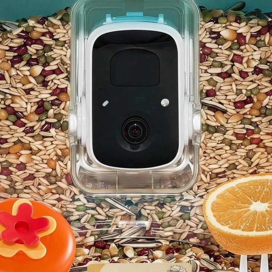 Smart Bird Feeder with Camera 2K HD | AI Bird Species Recognition | Solar Powered