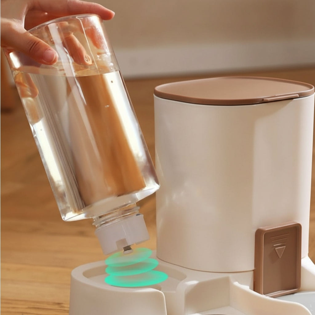 VITAFOUNT – Automatic Food & Water Dispenser for Pets