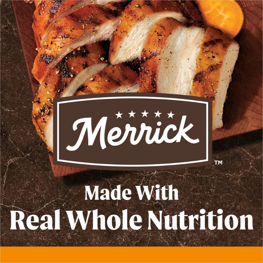 Premium Grain-Free Dry Dog Food Adult Dogs Real Chicken & Sweet Potato Natural High Protein Recipe 10 lb Bag