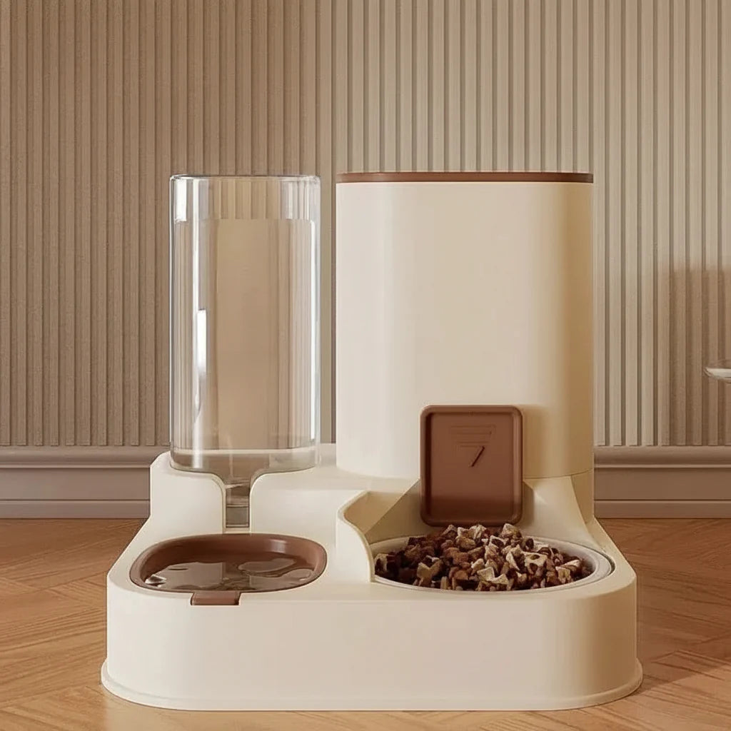 VITAFOUNT – Automatic Food & Water Dispenser for Pets