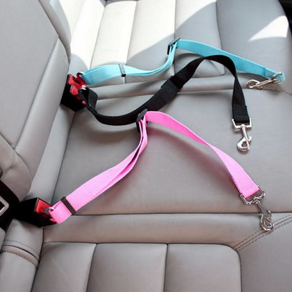 PETECURE - Adjustable safety belt for pets in the car