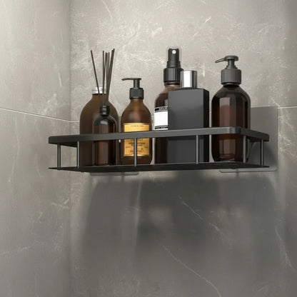 NORDICSHELF - Adhesive Shelf for the Bathroom – Drill-Free & Stylish for Every Bathroom