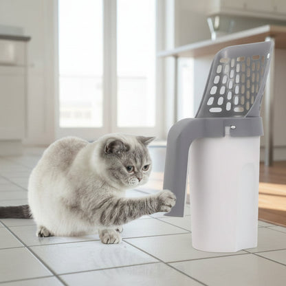 EASYSCOOP - Hygienic cat scoop with odour-stop function