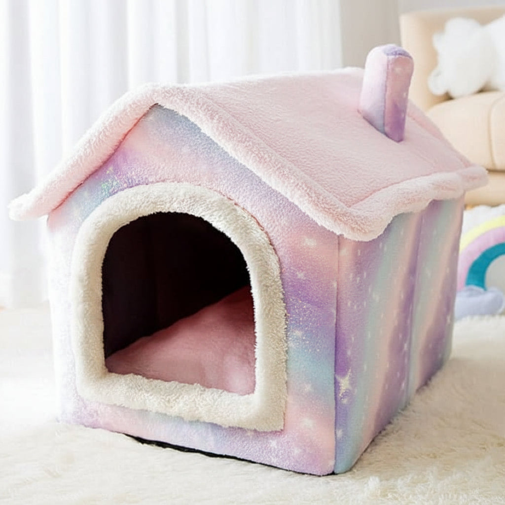 Fluffyhaven Pet House - Cosy pet house for small dogs & cats