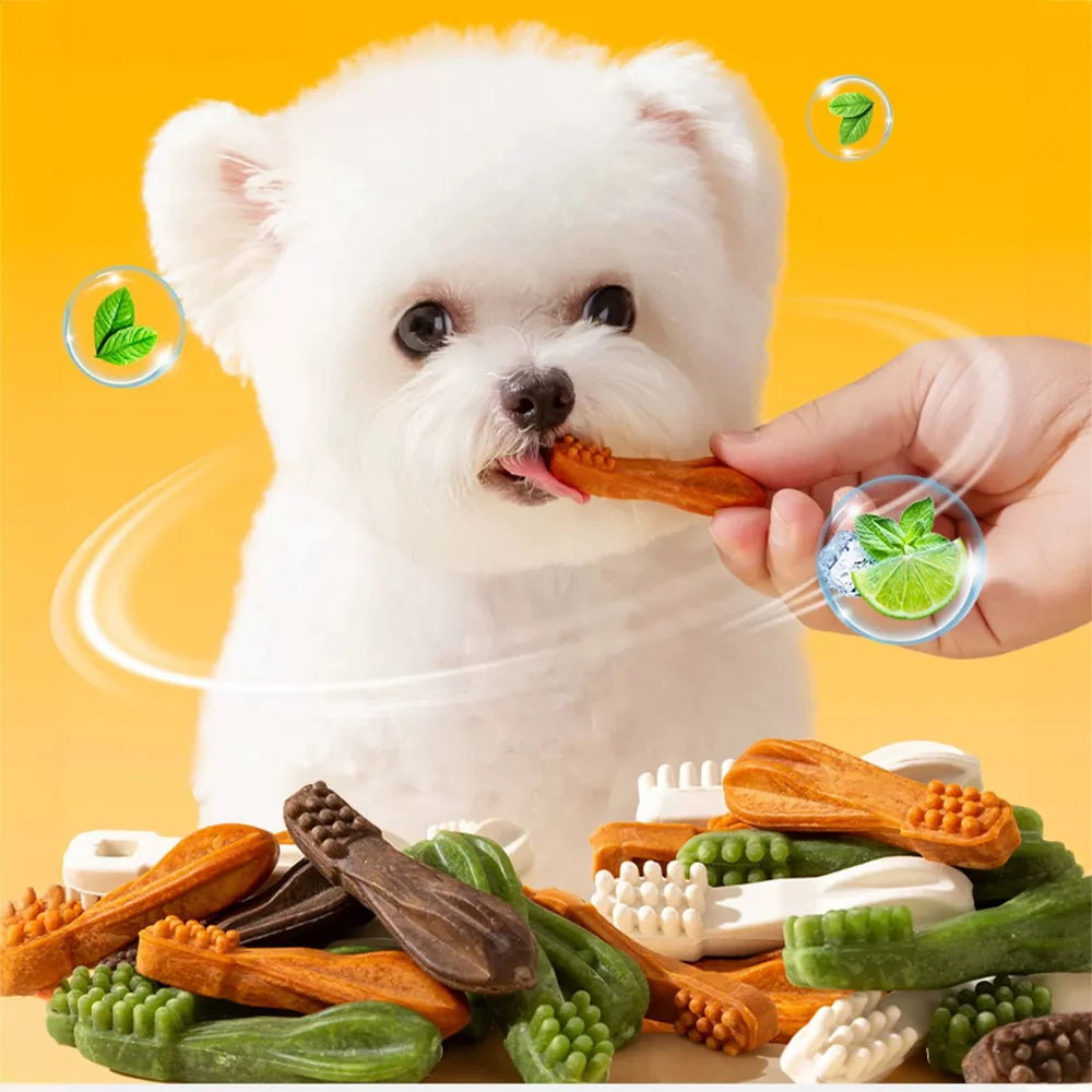Natural Chicken Dental Dog Treats 200g/400g | Fresh Breath & Teeth Cleaning Chews