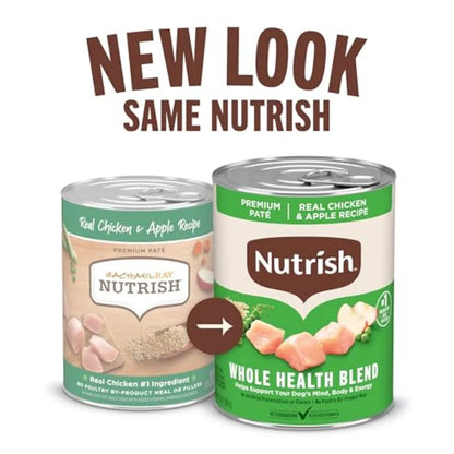 Rachael Ray Nutrish Premium Paté Wet Dog Food Variety Pack, 24 Count | Made with Real Meat, Complete and Balanced Nutrition, No Artificial Flavors or Preservatives