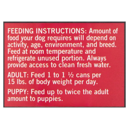 Pure Balance Grain-Free Wet Dog Food Beef Stew Adult Dogs 12 Pack 12.5 oz Cans Natural Recipe