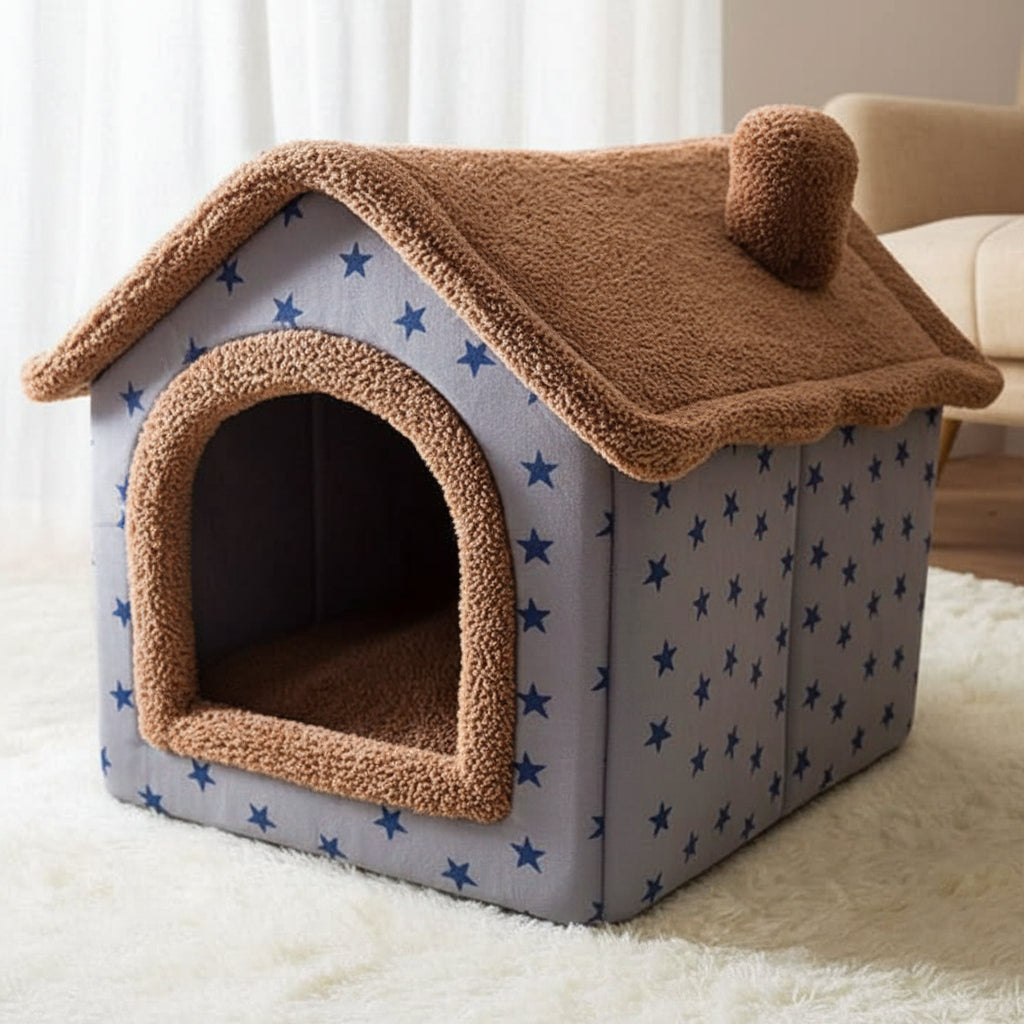 Fluffyhaven Pet House - Cosy pet house for small dogs & cats