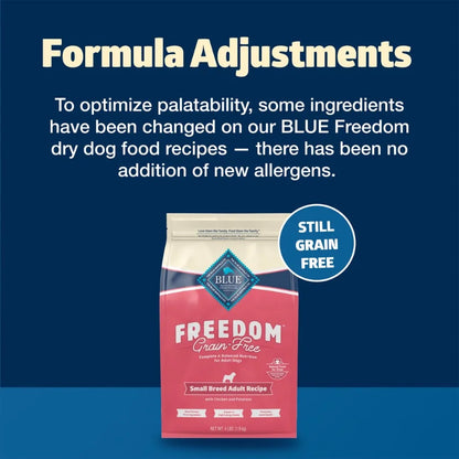 Freedom Grain-Free Small Breed Adult Dry Dog Food, Chicken and Potatoes, 4 lbs.