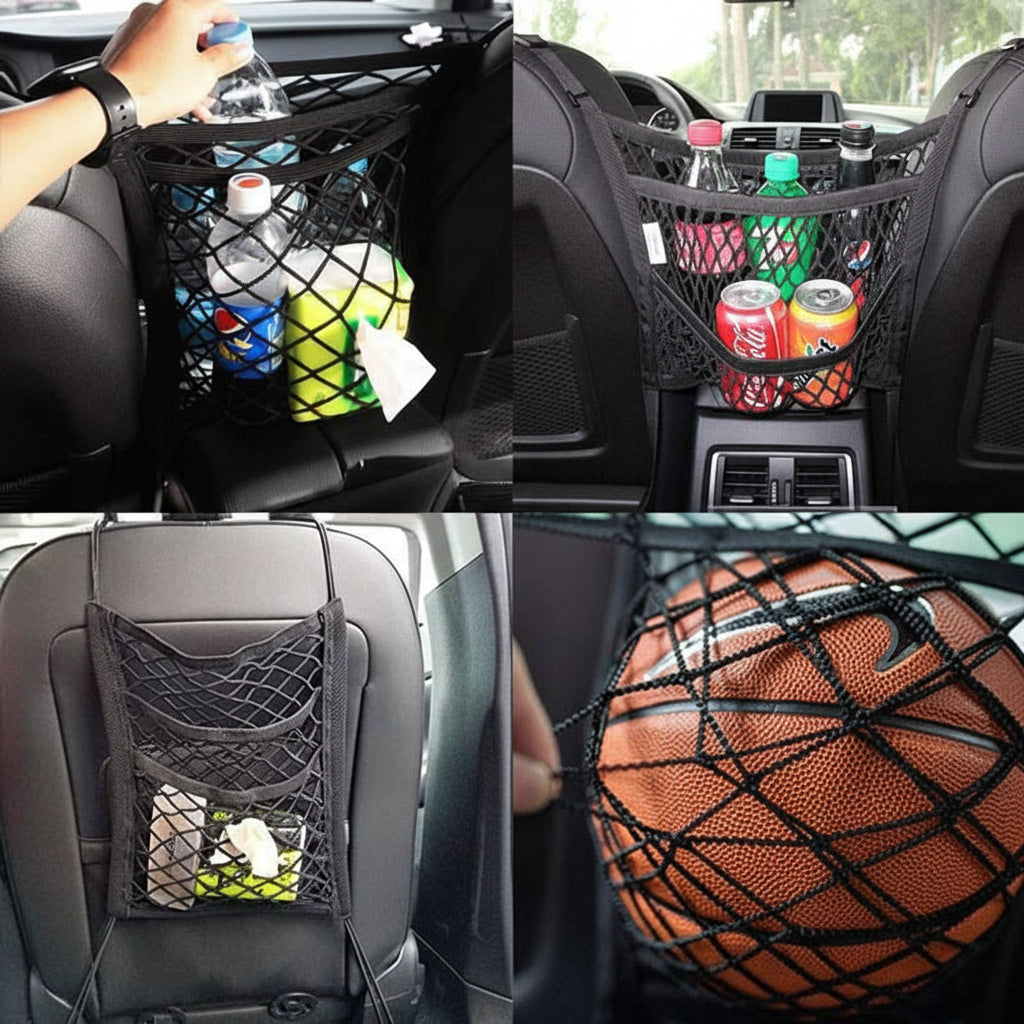 PETROAD SHIELD – Safety Net for Car with Storage Space for Pets