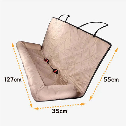 Rear Seat Dog Lounge – Waterproof Protection for Safe & Comfortable Rides