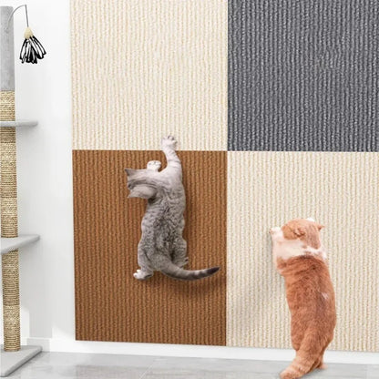 CATSTICKSHIELD – Self-adhesive protective plate for cats to protect furniture, walls & carpets