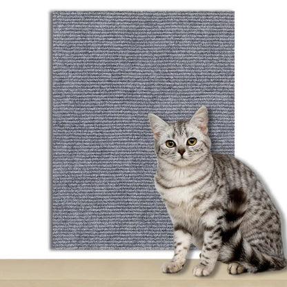 CATSTICKSHIELD – Self-adhesive protective plate for cats to protect furniture, walls & carpets