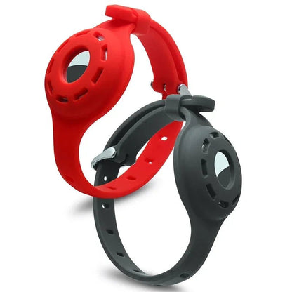 PFOTENTRACK – Adjustable Silicone Pet Collar with Apple AirTag