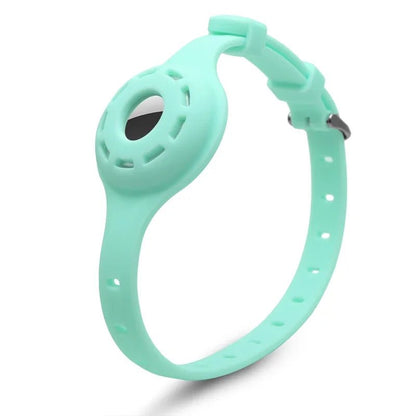 PFOTENTRACK – Adjustable Silicone Pet Collar with Apple AirTag
