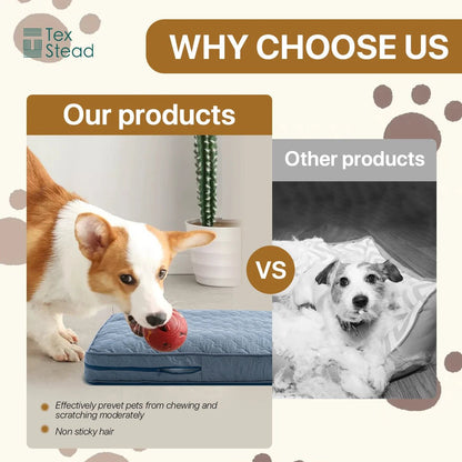 CUDDLETAIL COVER – cozy orthopedic dog bed cover for large dogs