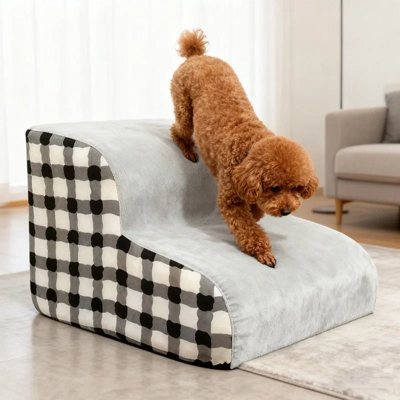 SUPPORTPAW – Supportive Foam Dog Stair with Non-Slip Design