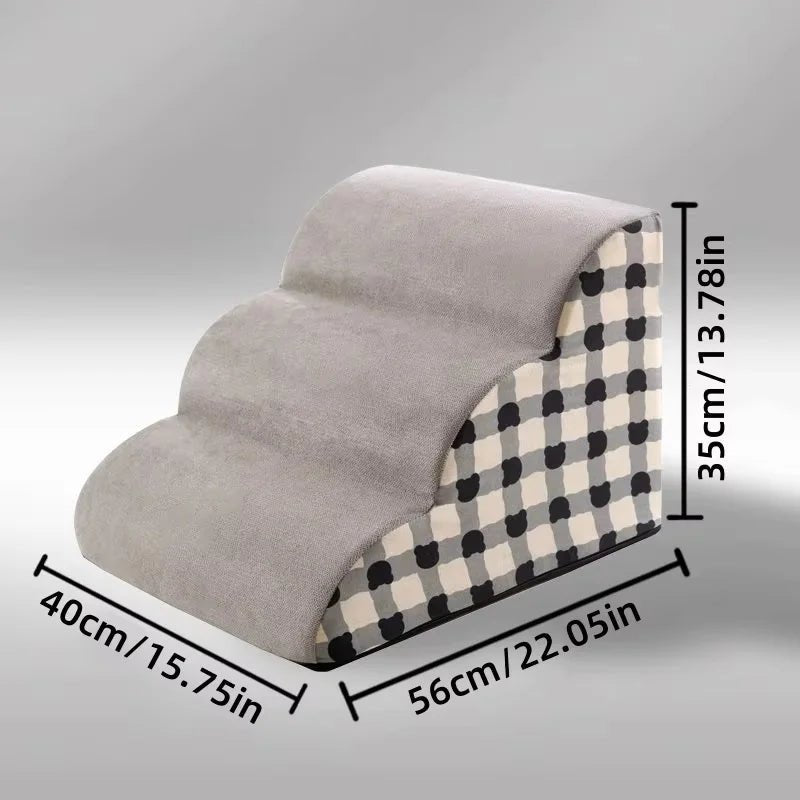 SUPPORTPAW – Supportive Foam Dog Stair with Non-Slip Design
