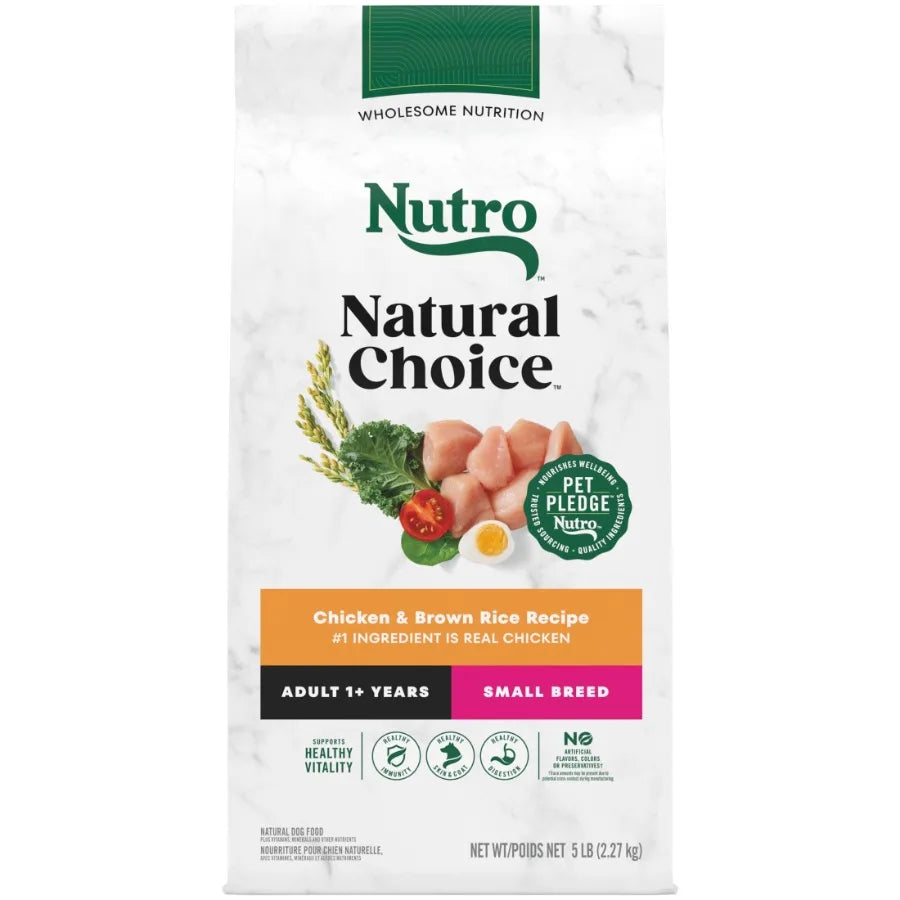 Natural Choice Small Breed Adult Dog Food Chicken & Brown Rice – 5 lb
