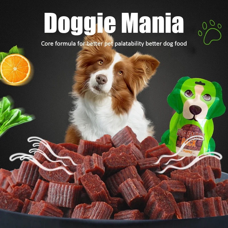 Premium Beef Training Treats for Dogs – Soft & Chewy High Protein Dog Snacks, Healthy Rewards for Puppies & Adult Dogs