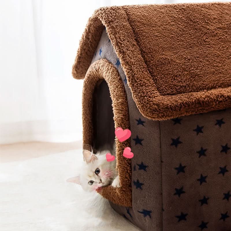 Fluffyhaven Pet House - Cosy pet house for small dogs & cats